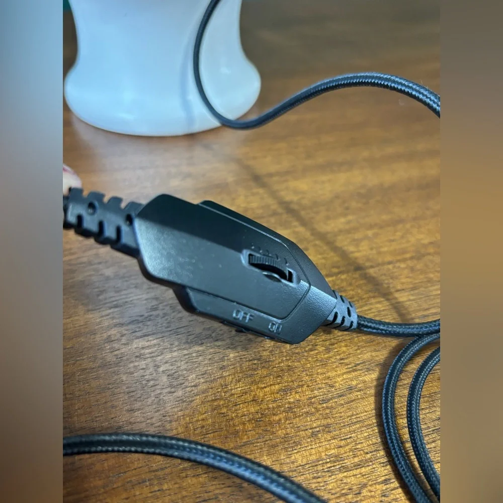 Blue and Black Gaming Headset